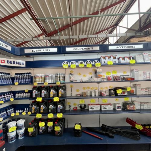 Magasin pièces de rechange TP - DB EQUIPMENT Savoie