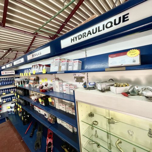 Magasin pièces de rechange TP - DB EQUIPMENT Savoie